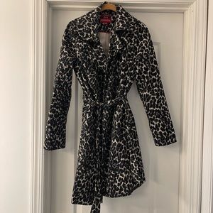 Leopard Trench Coat